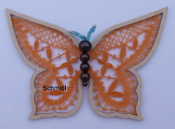 579-1 Schmetterling geklöppelt