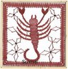 414 Brief Sternbild Skorpion