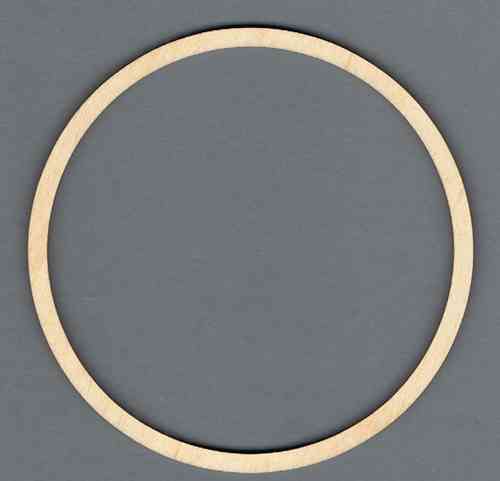 330 Holzrahmen Ring 9,2 cm