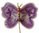 441-1 Blumenstecker Schmetterling geklöppelt