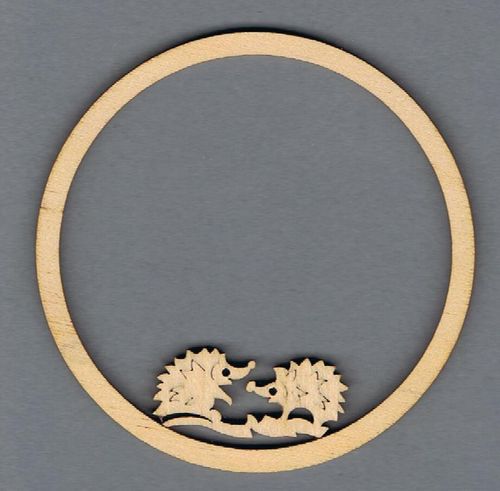23 Rahmen Ring mit Igel